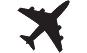 Air travel icon